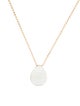 Necklace 14K Prasiolite Pendant Necklace
