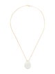 Necklace 14K Prasiolite Pendant Necklace