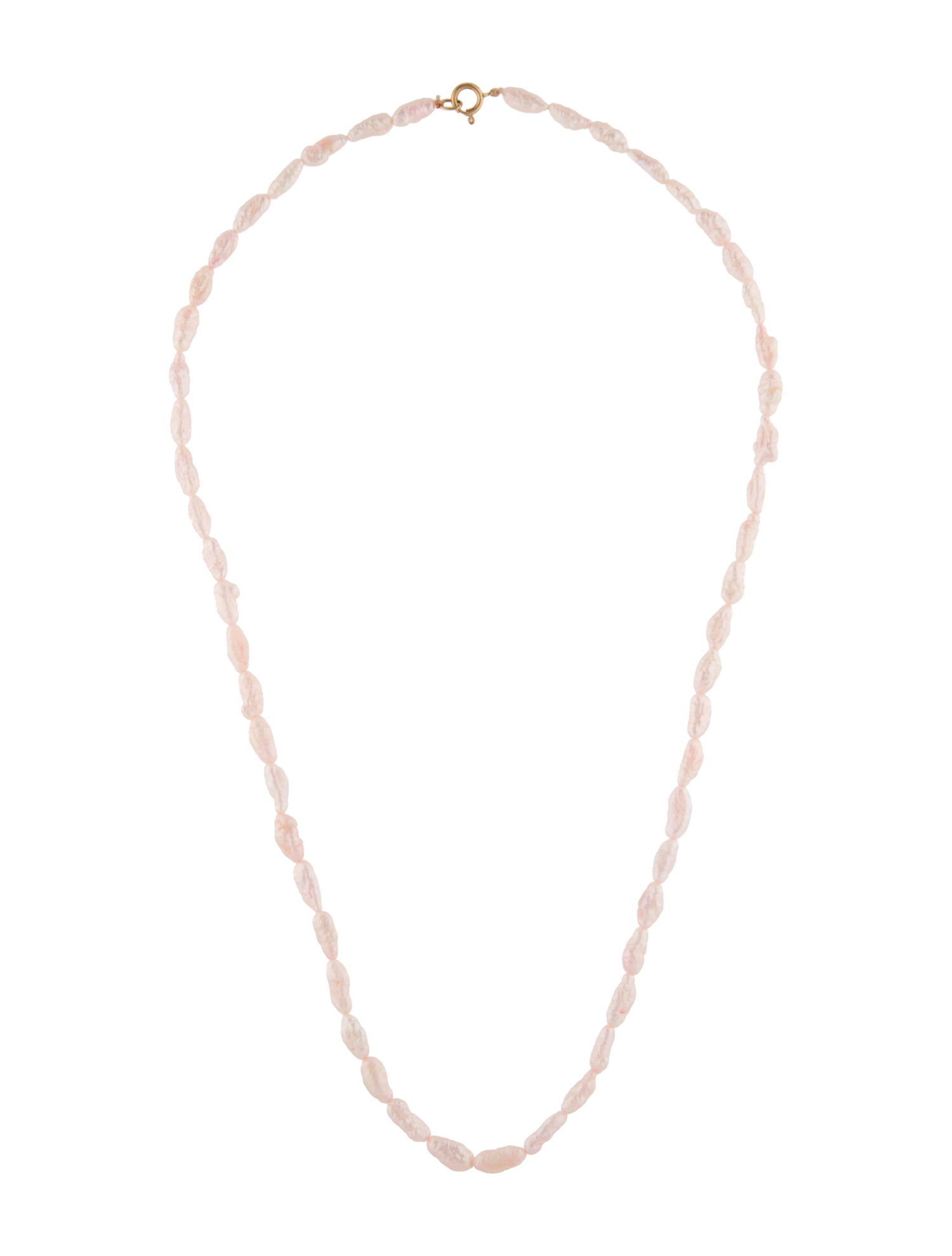 Necklace 14K Dyed Pearl Bead Strand