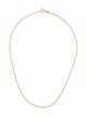 Necklace 14K Cobra Link Chain Necklace