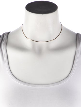 Necklace 14K Cobra Link Chain Necklace