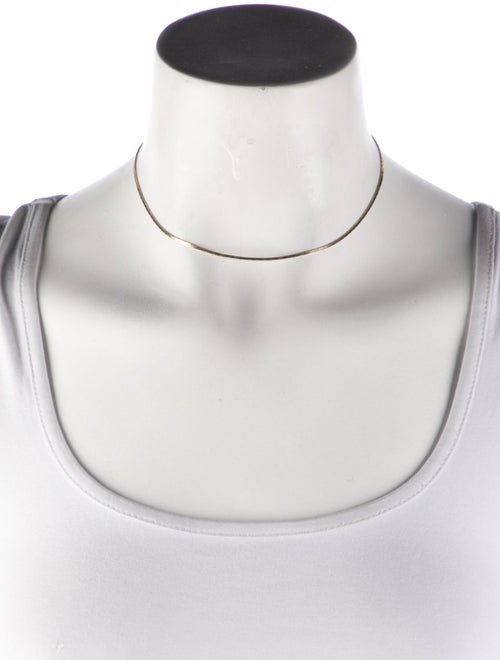 Necklace 14K Cobra Link Chain Necklace