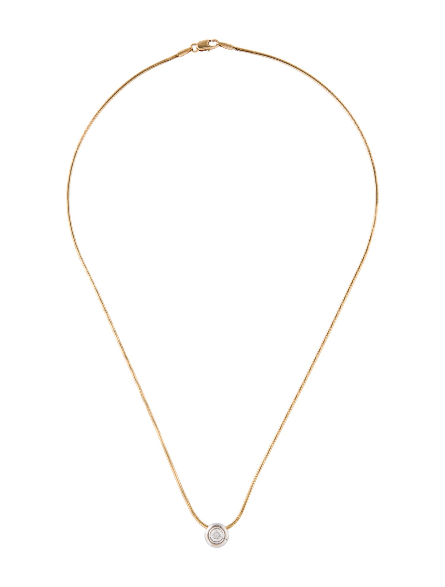 Necklace 14K Diamond Pendant
