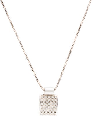 Necklace 18K Diamond Pendant Necklace