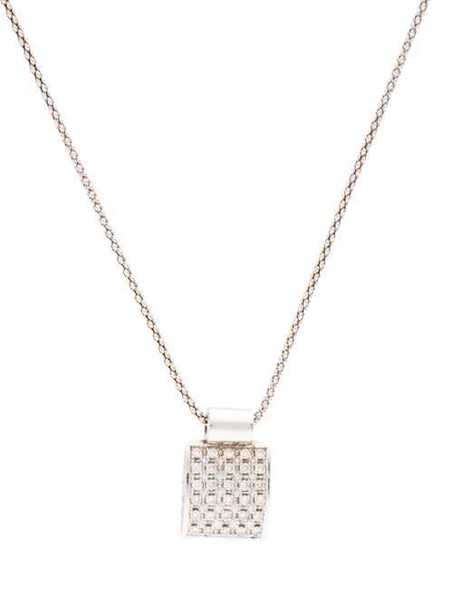 Necklace 18K Diamond Pendant Necklace