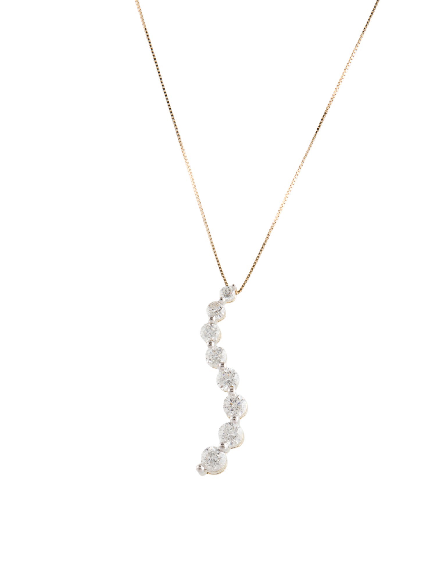 Necklace 14K 3.00ctw Diamond Pendant Necklace