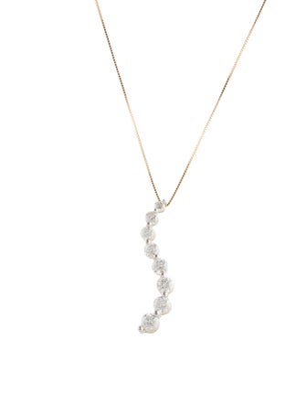 Necklace 14K 3.00ctw Diamond Pendant Necklace