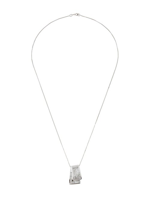 Necklace 14K 1.00ctw Diamond Pendant Necklace