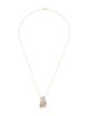 Necklace 14K 1.00ctw Diamond Pendant Necklace