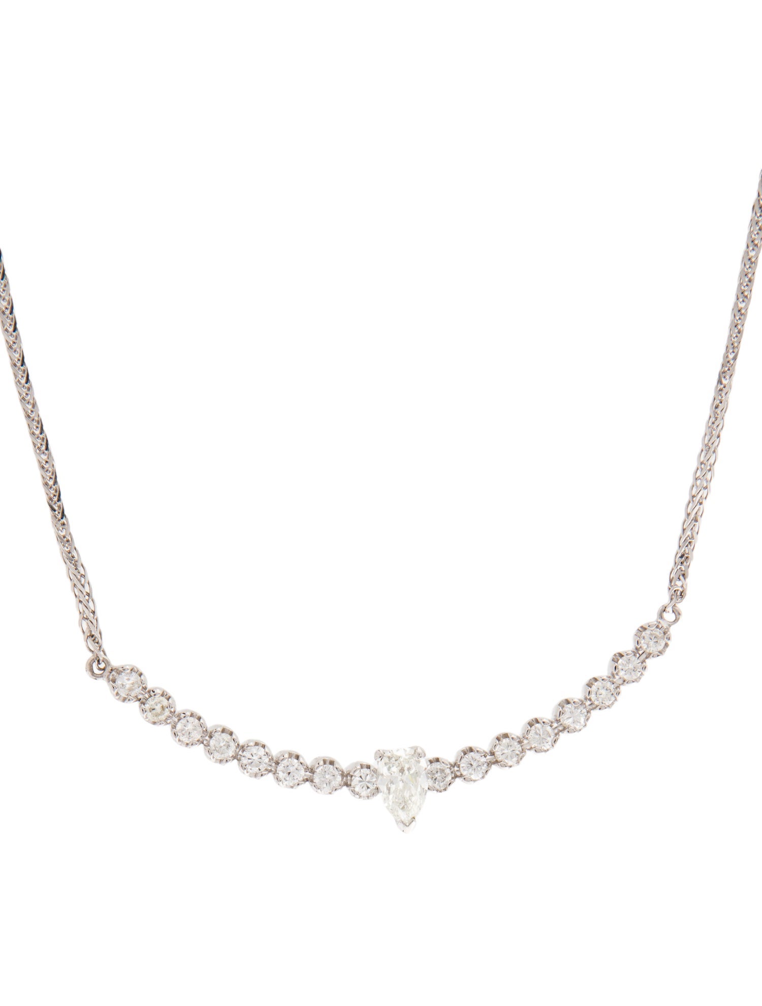 Necklace 14K 1.53ctw Diamond Collar