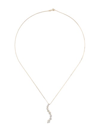 Necklace 14K 2.51ctw Diamond Pendant Necklace