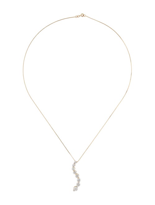 Necklace 14K 2.51ctw Diamond Pendant Necklace