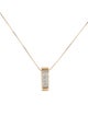Necklace 14K Diamond Teardrop Pendant Necklace