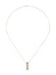 Necklace 14K Diamond Teardrop Pendant Necklace