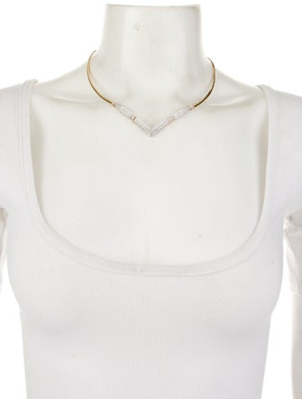 Necklace 2.07ctw Diamond Collar Necklace