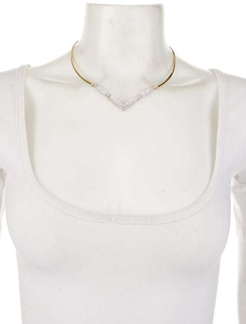 Necklace 2.07ctw Diamond Collar Necklace