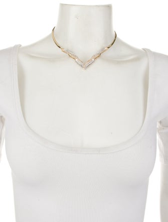 Necklace 14K 2.00ctw Diamond Collar Necklace