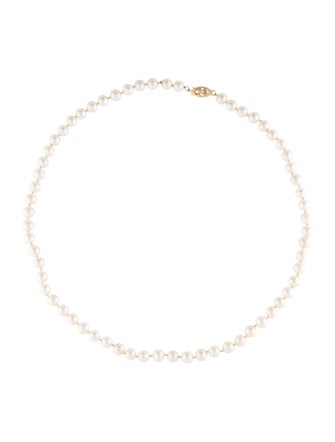 Necklace 14K Pearl Strand Necklace