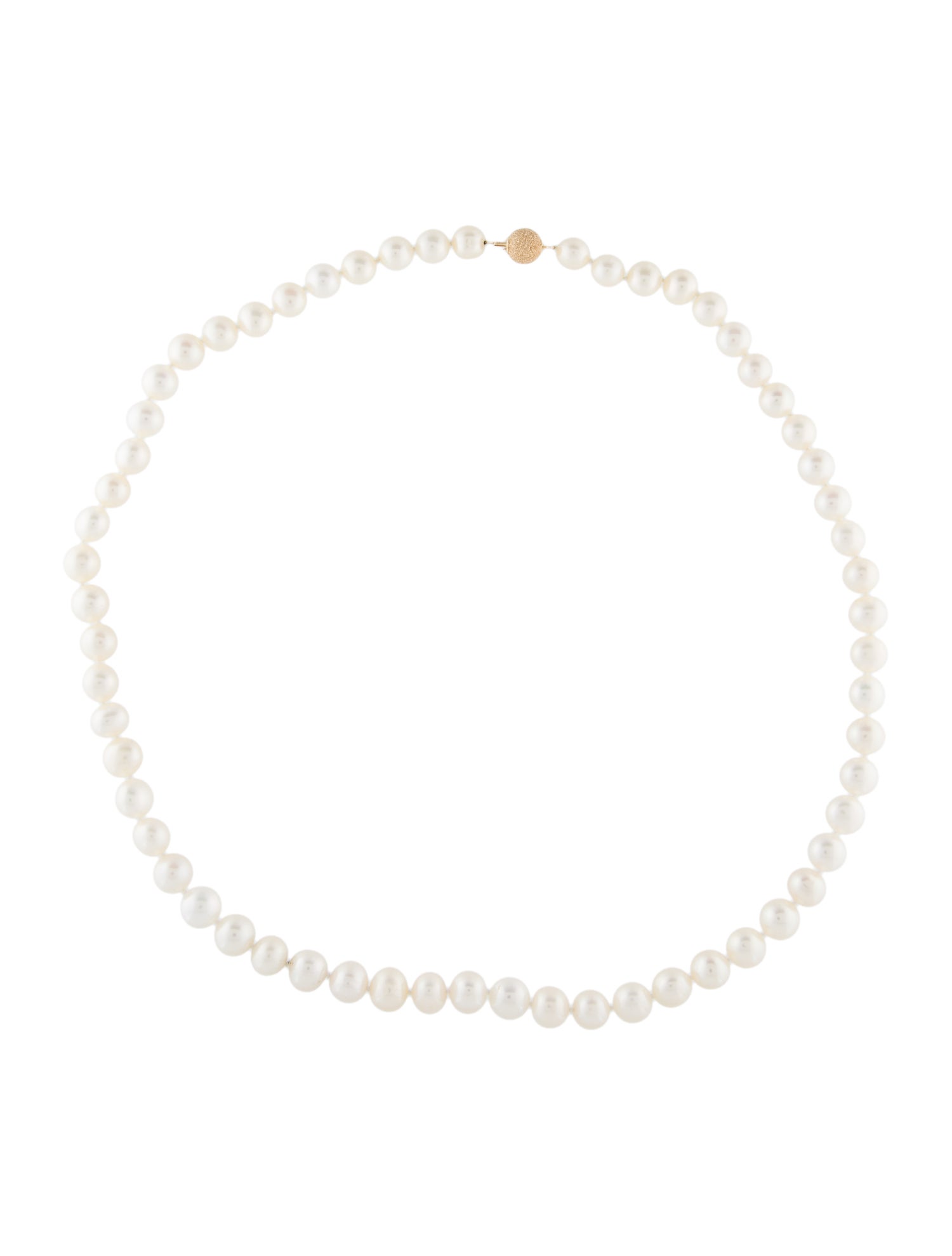 Necklace 14K Pearl Bead