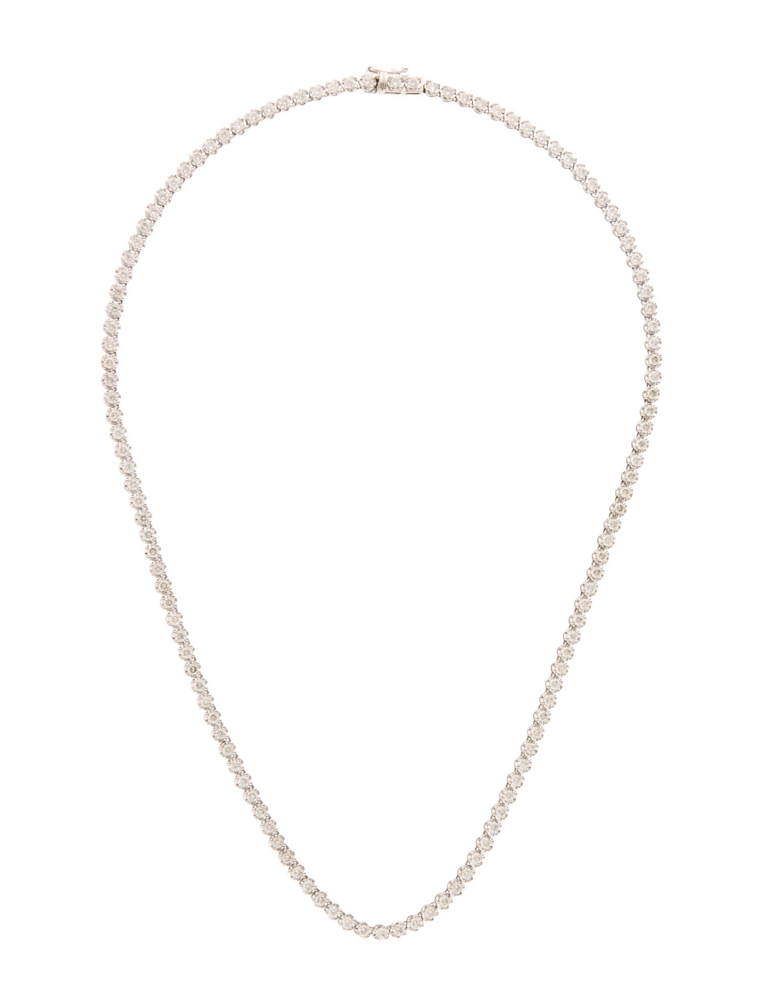 Necklace 14K 5.27ctw Diamond Tennis