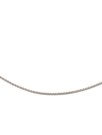 Necklace Platinum Box Chain Necklace