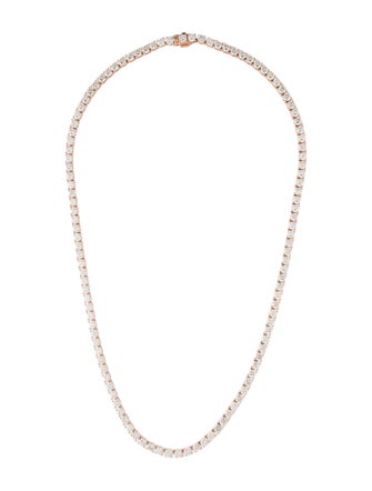 Necklace 14K 20.44ctw Lab-Grown Diamond Tennis Necklace