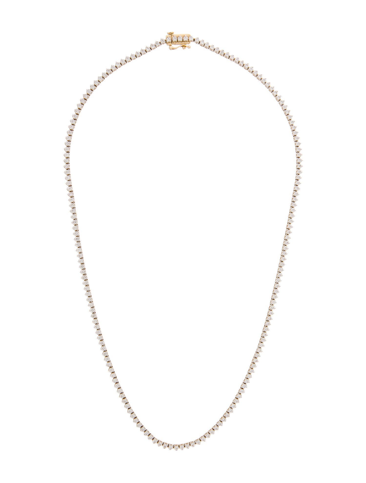 Necklace 14K 4.47ctw Lab-Grown Diamond Tennis
