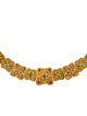 Necklace 18K Multistone Collar Necklace