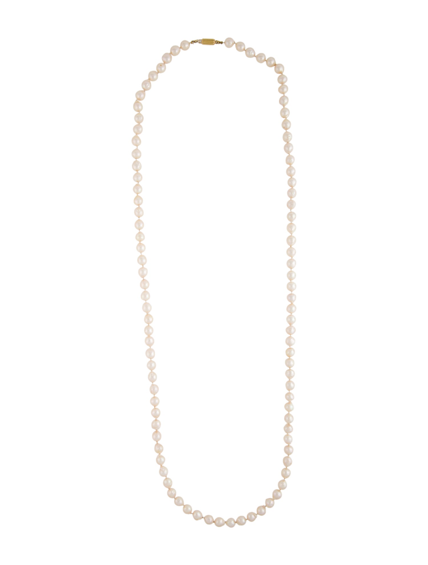 Necklace 18K Pearl Strand