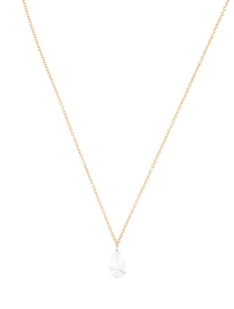 Necklace 14K 1.00ct Lab-Grown Diamond Pendant Necklace