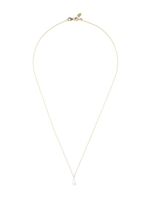 Necklace 14K 1.00ct Lab-Grown Diamond Pendant Necklace