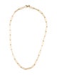 Necklace 14K Paperclip Link Chain Necklace