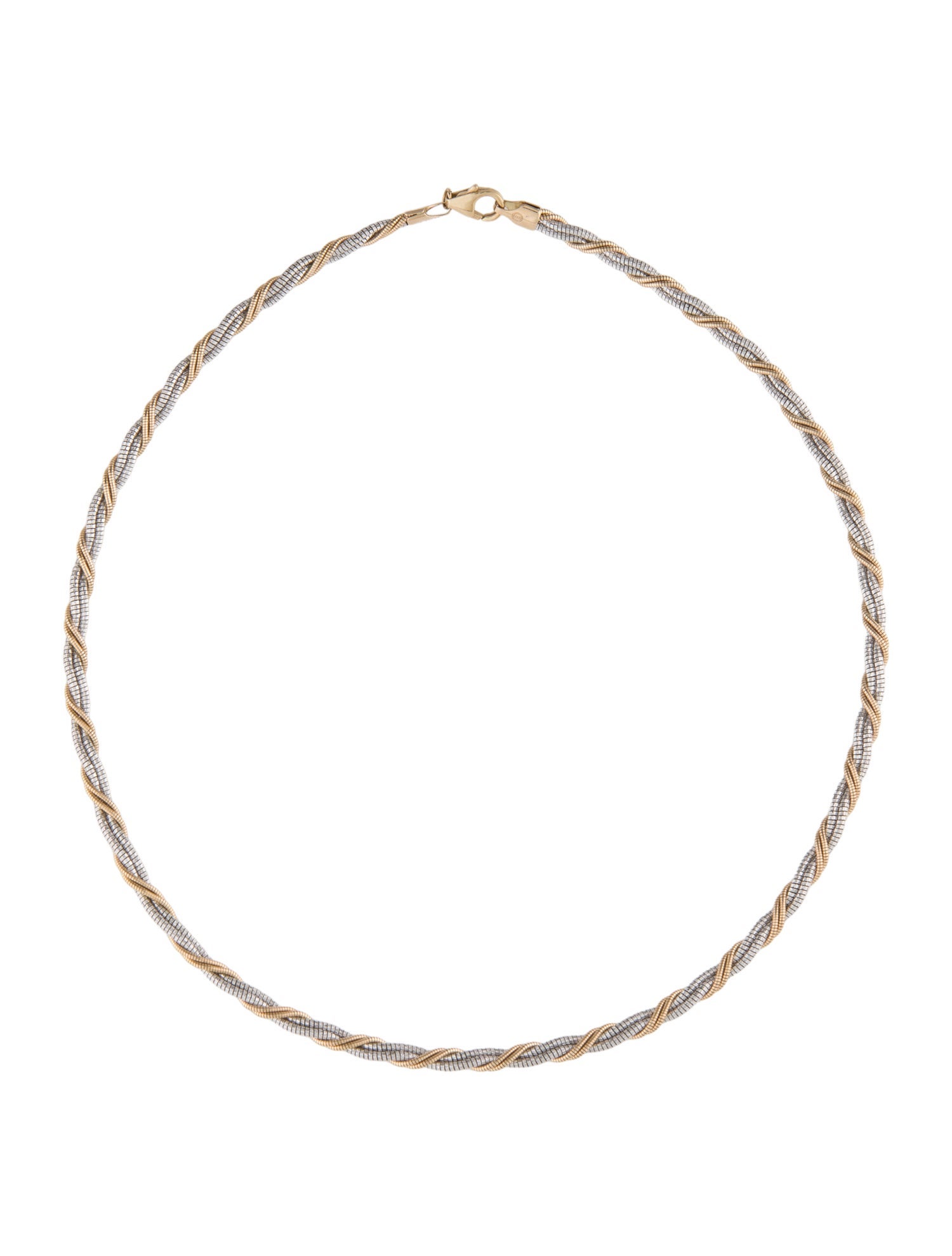 Necklace 14K Two-Tone Chain