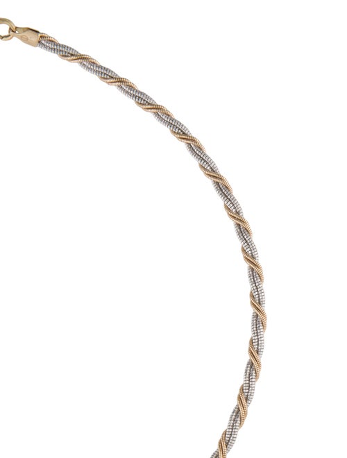 Necklace 14K Two-Tone Chain Necklace