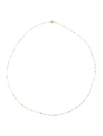 Necklace 10K Beads w/ 14K Chain Necklace