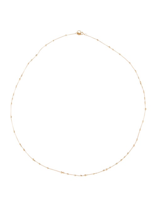 Necklace 10K Beads w/ 14K Chain Necklace