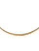 Necklace 14K Graduated Omega Chain Collar Necklace