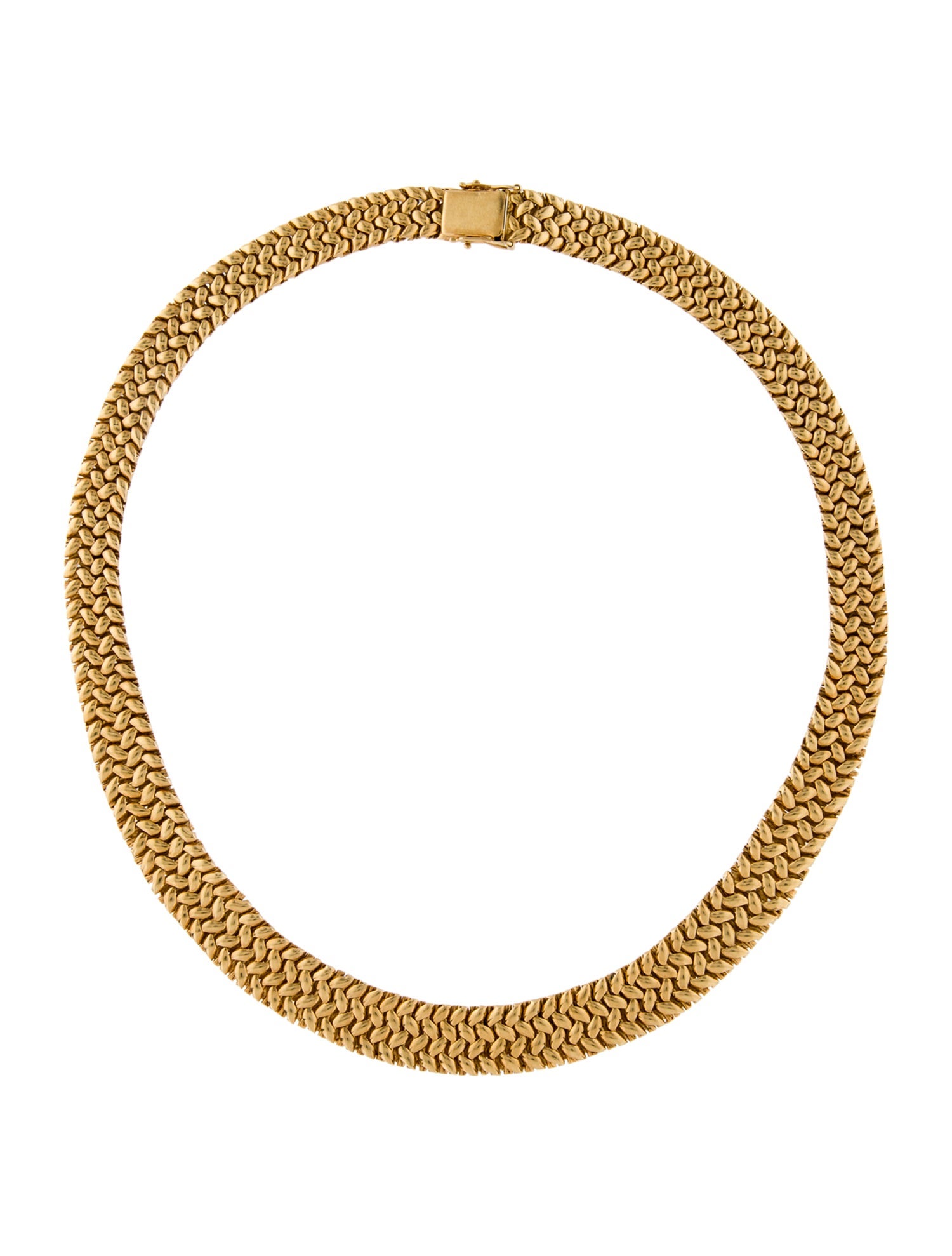 Necklace 18K Collar Chain Necklace