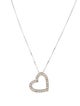 Necklace 14K Diamond Heart Pendant necklace