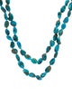 Necklace 14K Turquoise Double Strand Necklace