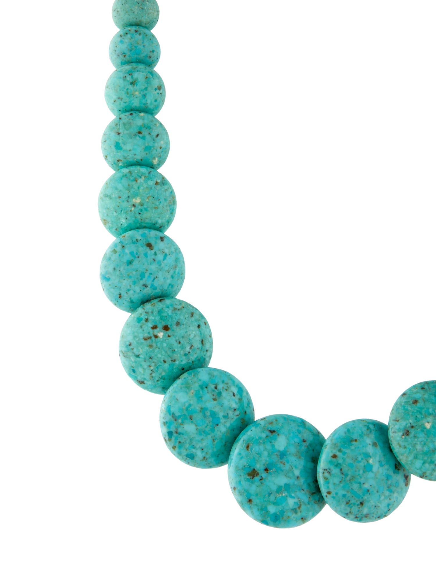 Necklace 14K Turquoise Bead Collar