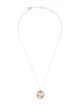 Necklace 14K Mother of Pearl & Diamond Star Pendant Necklace