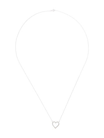 Necklace 14K Diamond Heart Pendant Necklace
