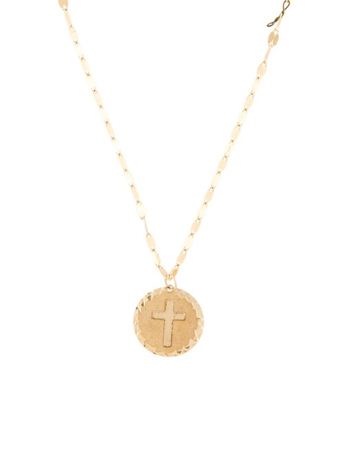 Necklace 14K Cross Pendant Necklace