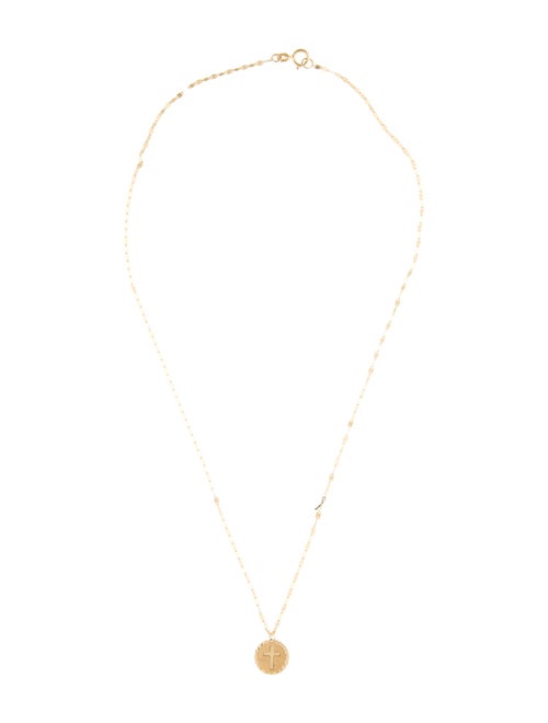 Necklace 14K Cross Pendant Necklace