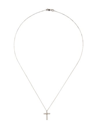 Necklace Shane Co. 14K Bethany Cross Pendant Necklace