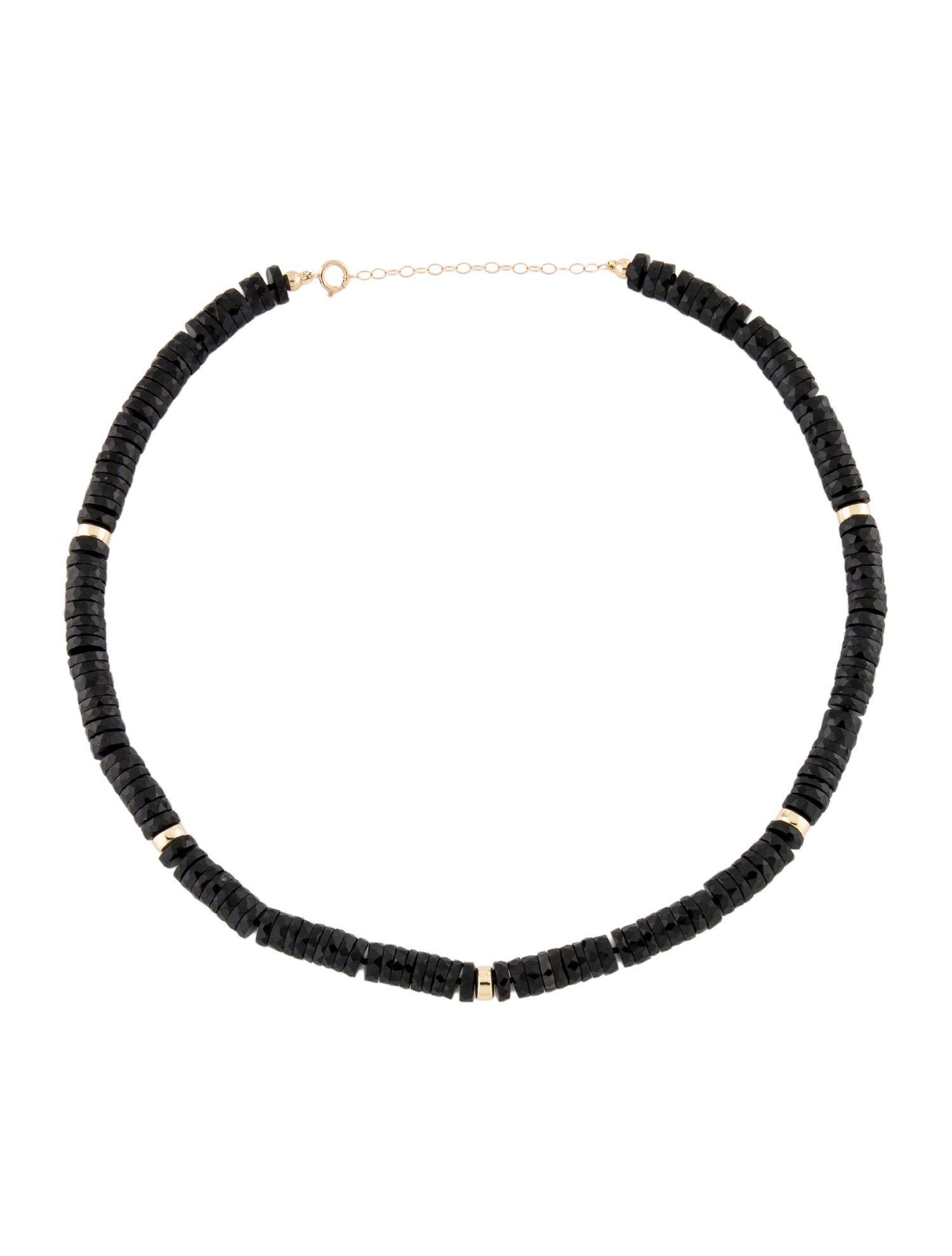Necklace 14K Spinel Bead