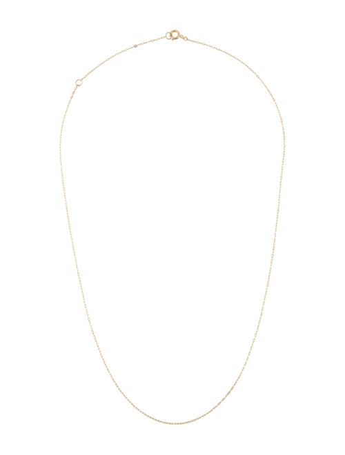 Necklace 18K Chain Link Necklace