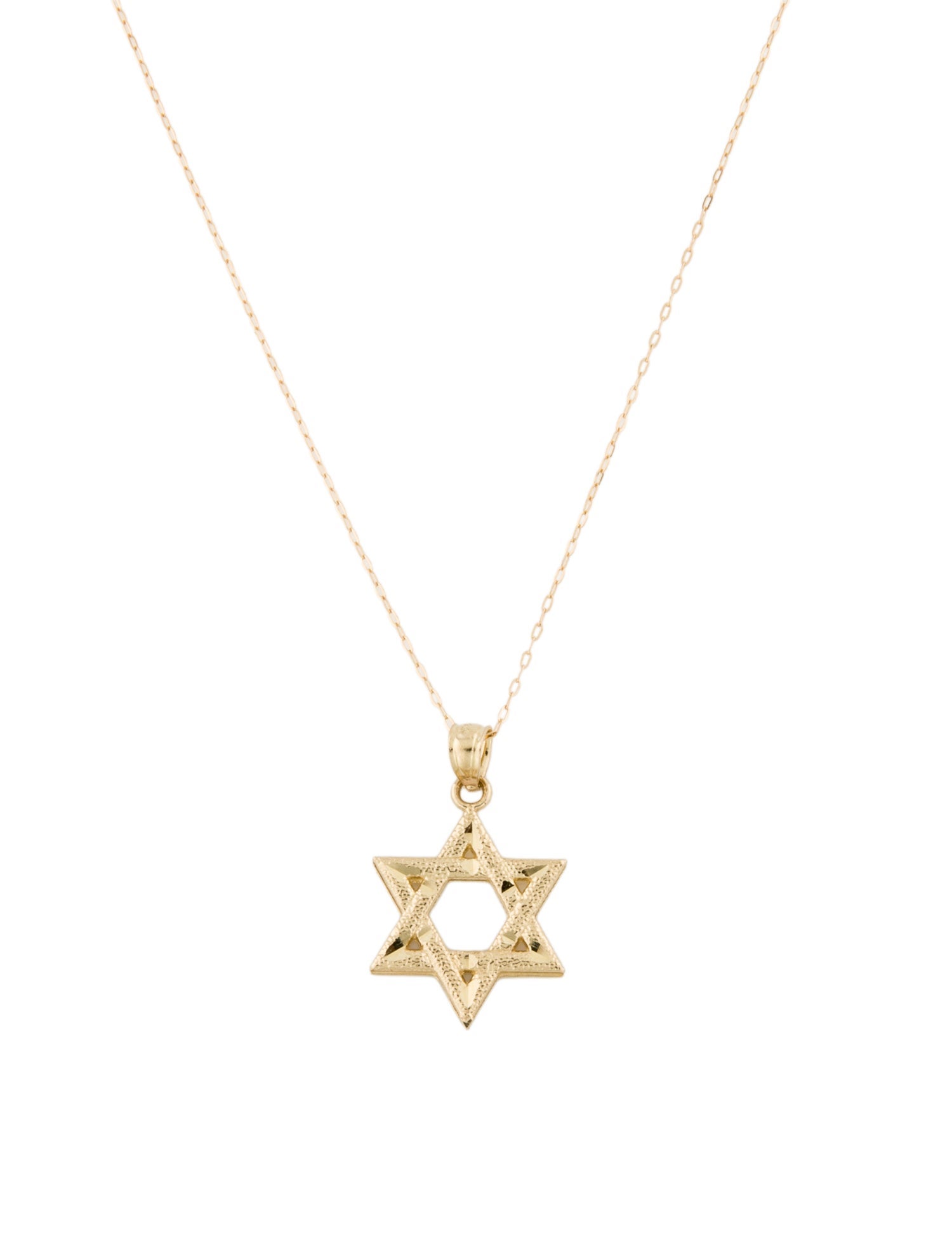 Necklace 14K Star of David Pendant