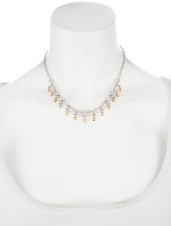 Necklace 18K 3.22ctw Diamond Necklace